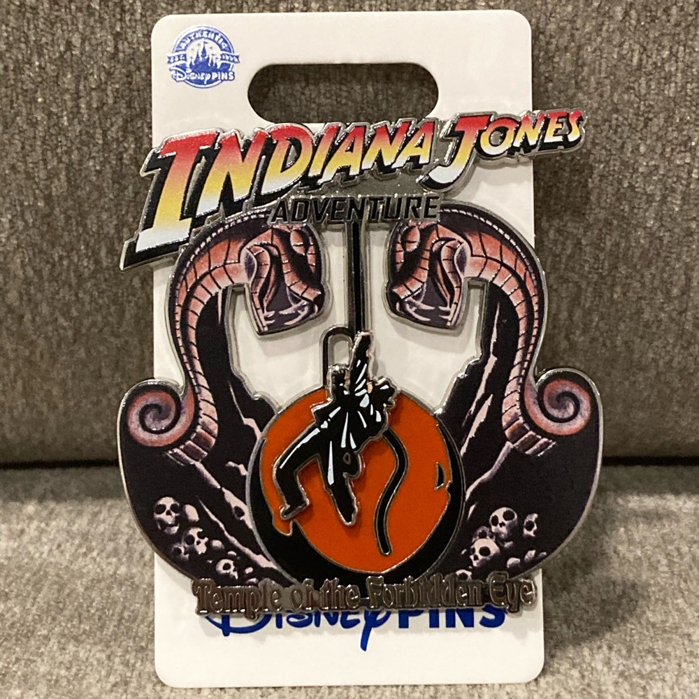 Disney Parks Indiana Jones Adventure Temple of The Forbidden Eye Trading Pin